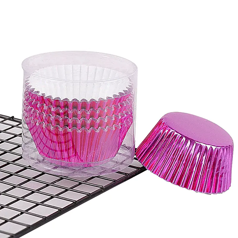 Heat resistant Aluminum Foil Cupcake Liners-red-packsources.com