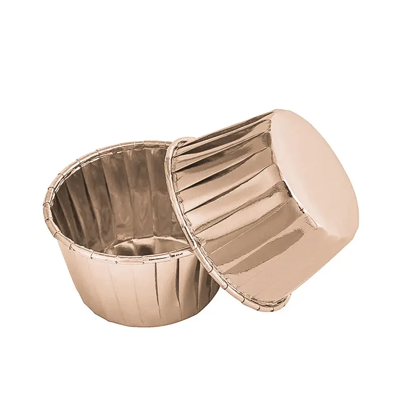 foil mini muffin cups for Homemade jumbo muffins, chocolate cupcakes, cheese tarts and fruit custards-8-packsourcecs.com