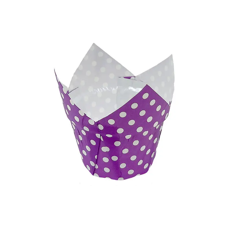 Food Grade Tulip Cupcake Cups-packsources.com