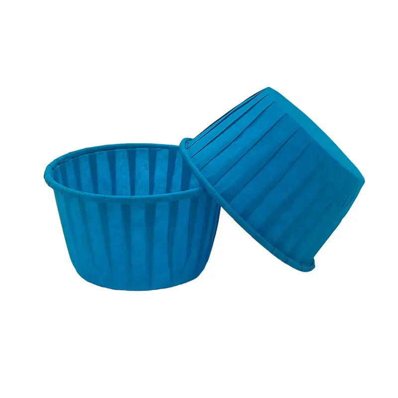 Compostable Greaseproof mini muffin liners-blue-packsources.com