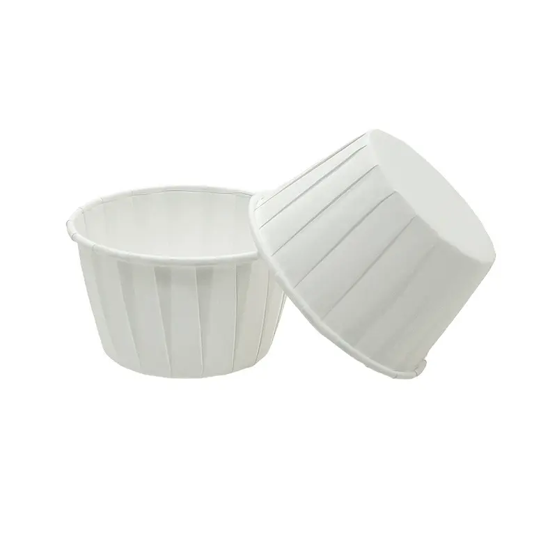 Compostable Greaseproof mini muffin liners-white-packsources.com