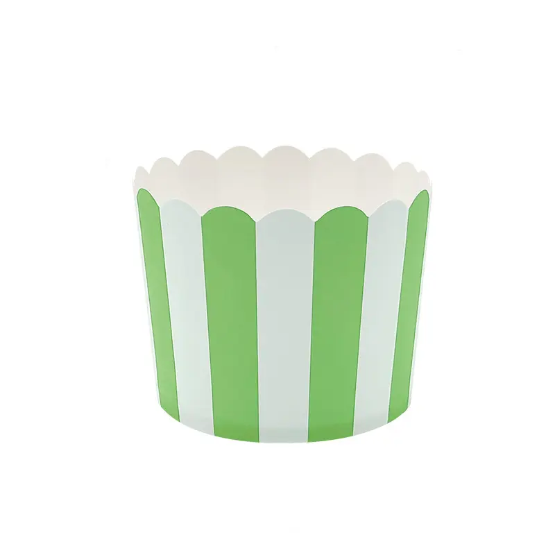 Large Size Muffin Cups Strip Printed-green-packsources.com