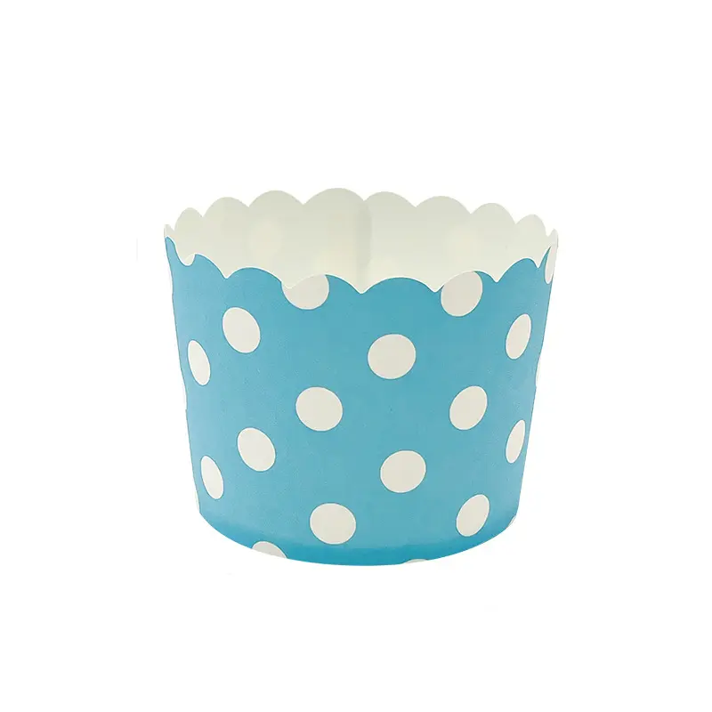 Jumbo Muffin Cups with dots-4-packsources.com