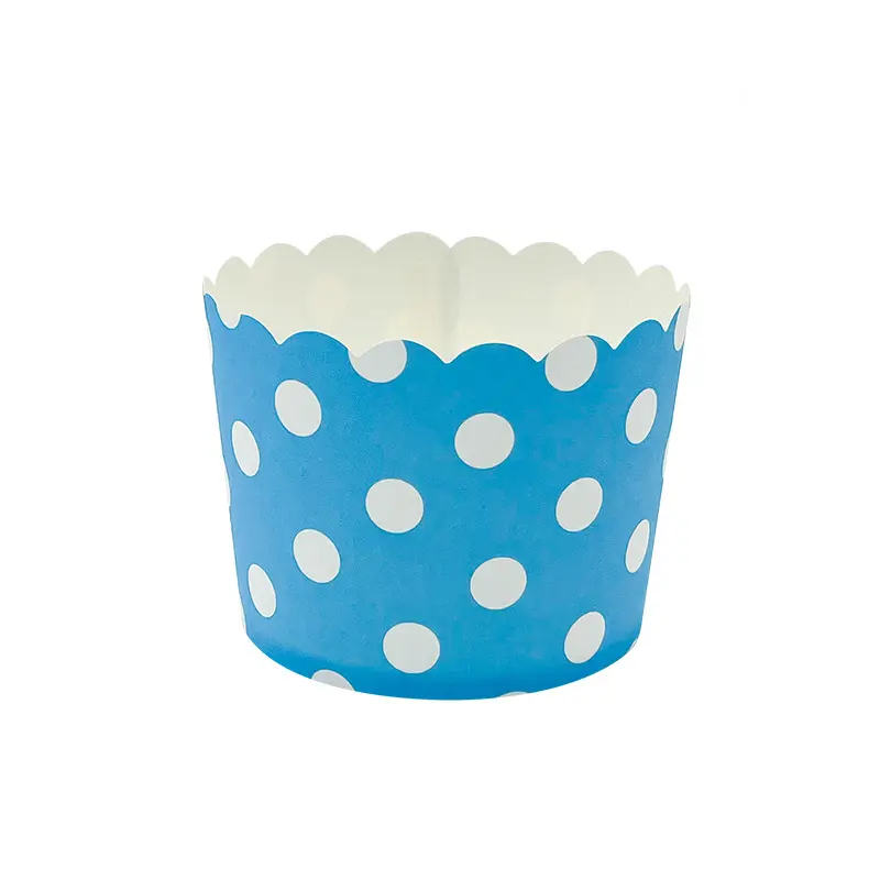 Jumbo Muffin Cups with dots-5-packsources.com