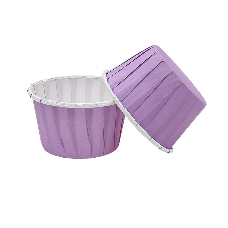 E Laminated Muffin Baking Cups-purple-packsources.com