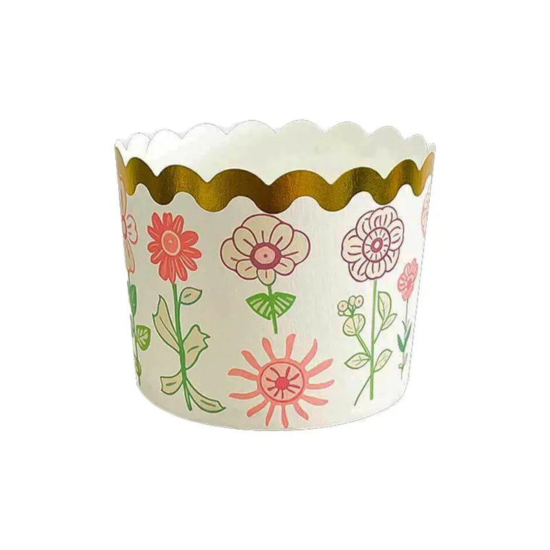 Jumbo Muffin Cups Hot Stamped