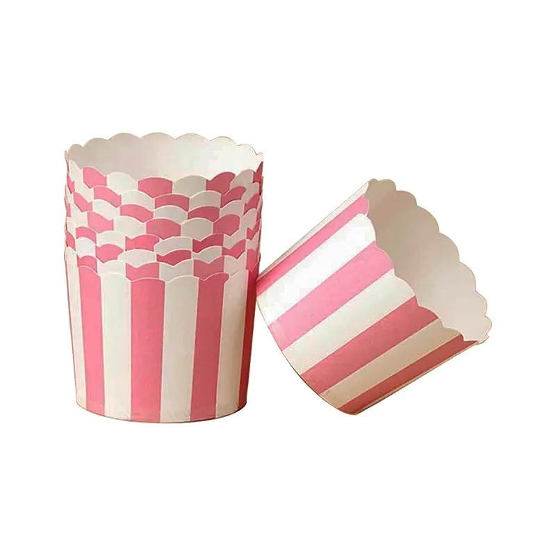 Large Size Muffin Cups Strip Printed-pink-packsources.com