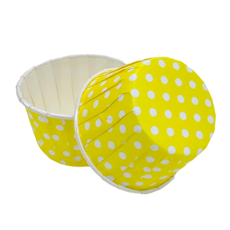 Bite Size Muffin Cupcake Liners-yellow-packsources.com