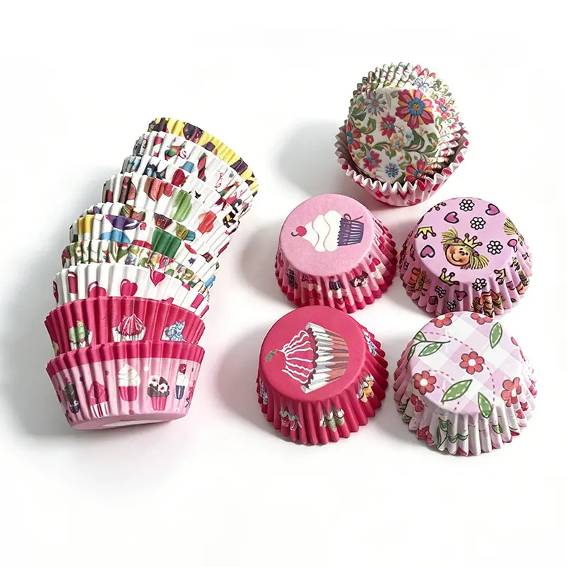 Printed Mini Backing Cups 