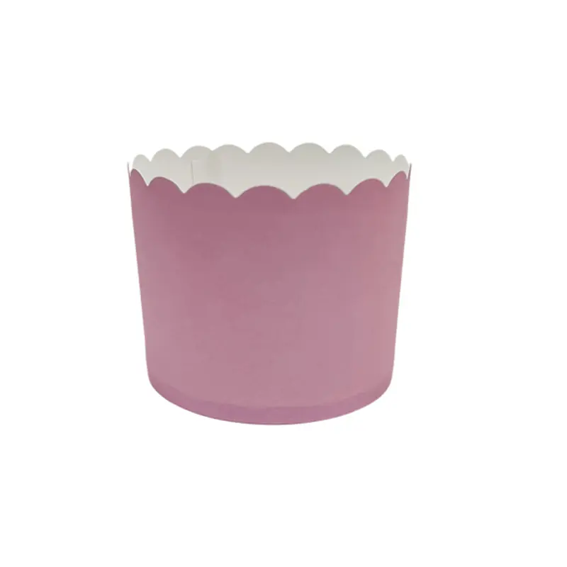 Pure Color Jumbo Muffin Baking Cups