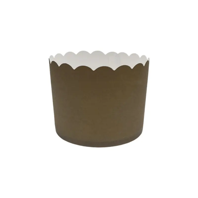 Pure Color Jumbo Muffin Baking Cups-coffee-packsources.com