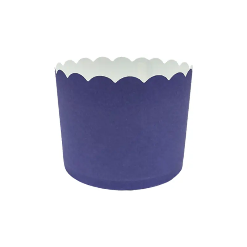 Pure Color Jumbo Muffin Baking Cups-packsources.com