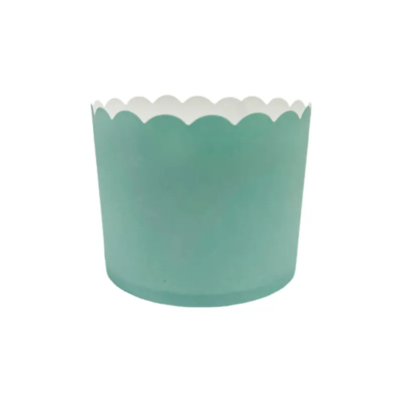 Pure Color Jumbo Muffin Baking Cups-light-green-packsources.com