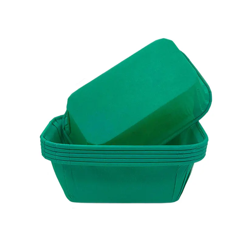 Muffin Cups Rectangle Mini Cupcake Liners