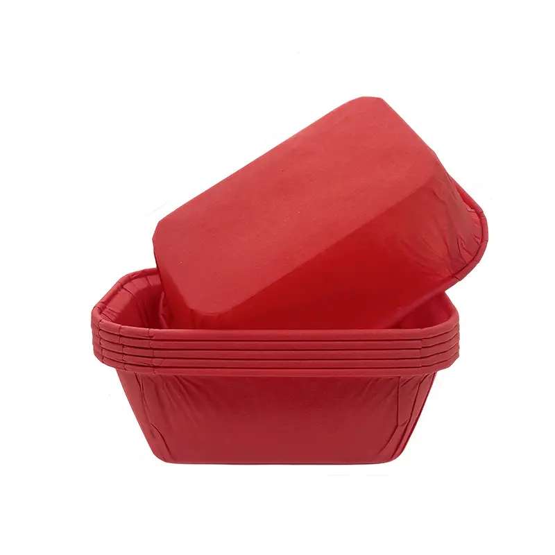 Muffin Cups Rectangle Mini Cupcake Liners-red-packsources.com