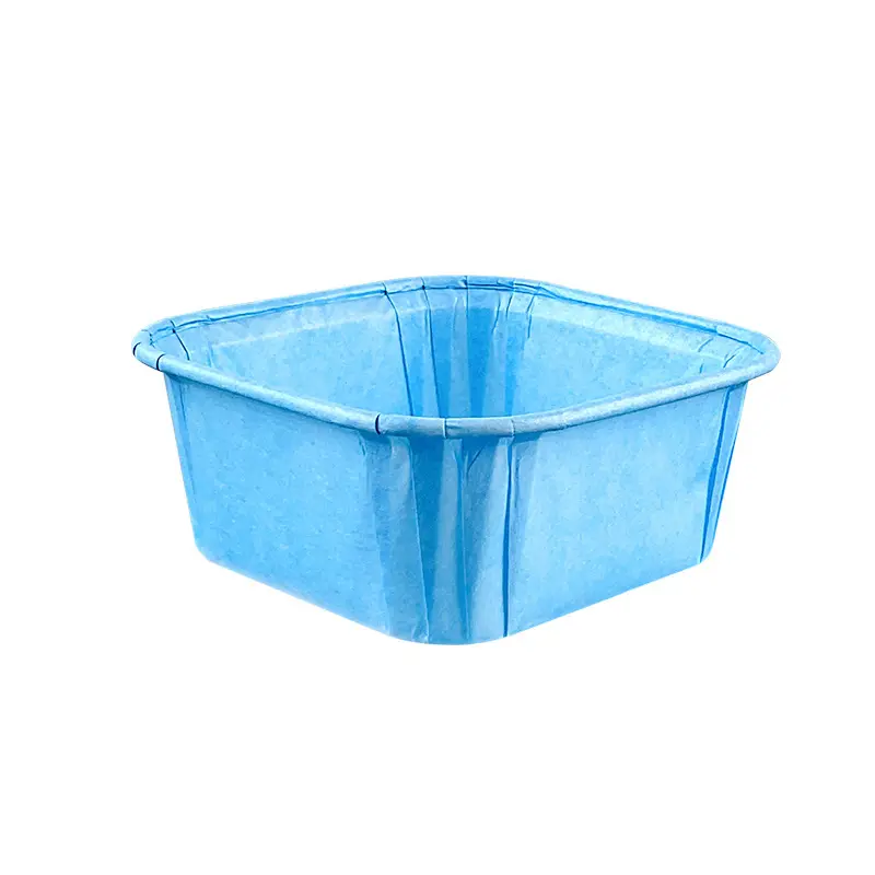 Square Muffin Liner Compostable Baking Cups-skybluepacksources.com