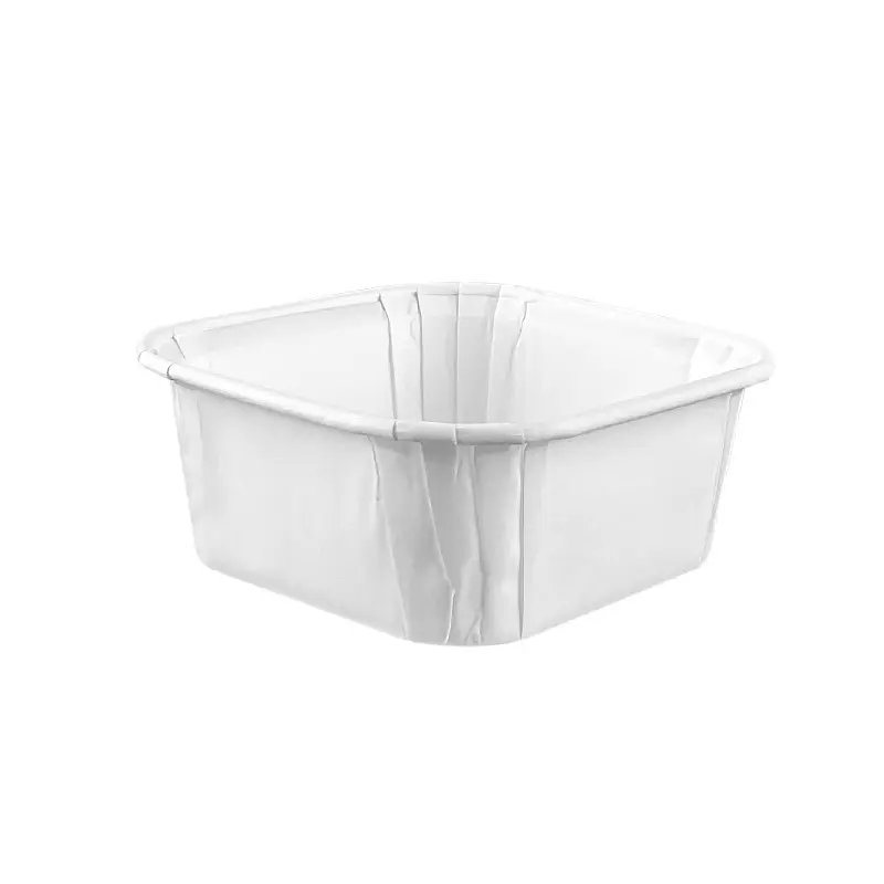 Square Muffin Liner Compostable Baking Cups-white-packsources.com