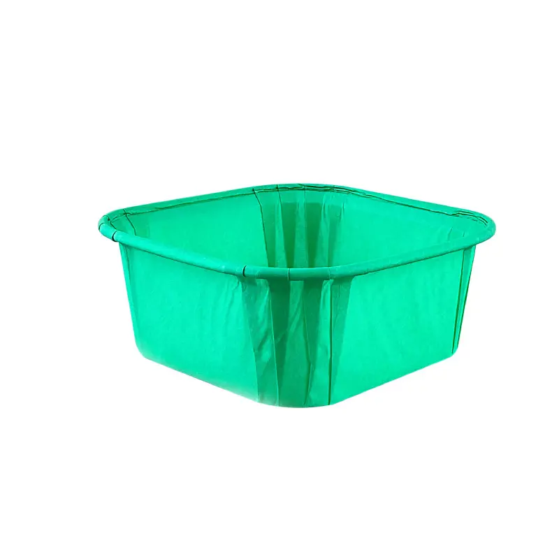 Square Muffin Liner Compostable Baking Cups-green-packsources.com