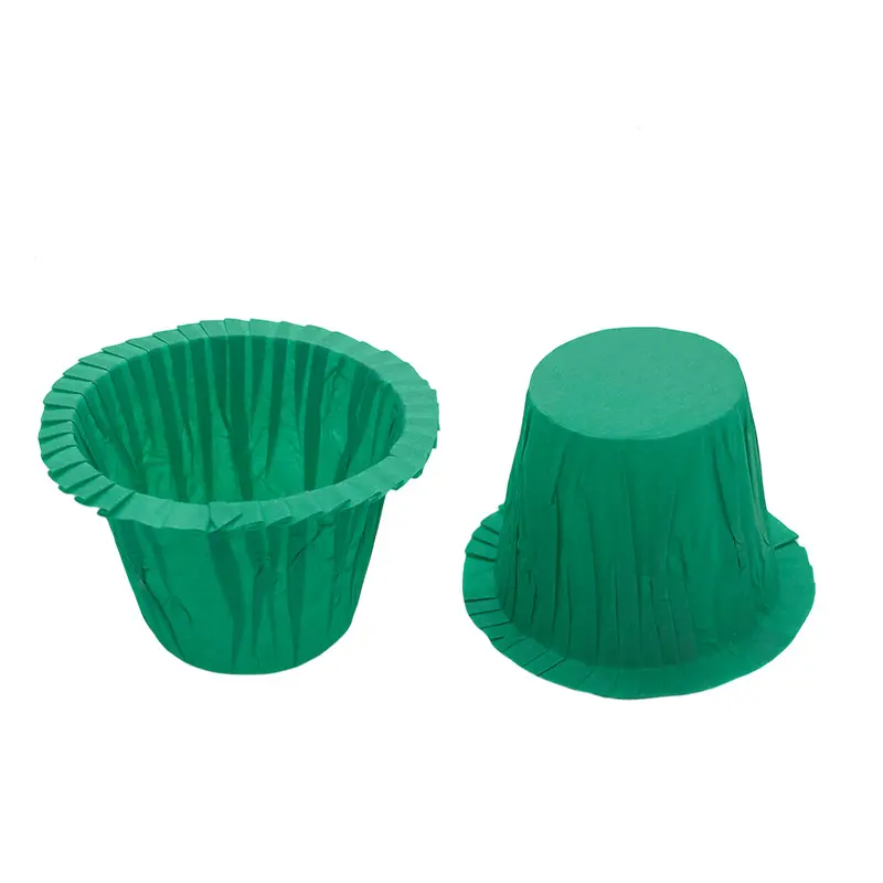 Top hat cupcake liner green-packsource.com