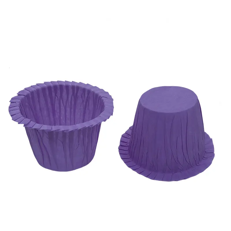 Top hat cupcake liner purple-packsource.com
