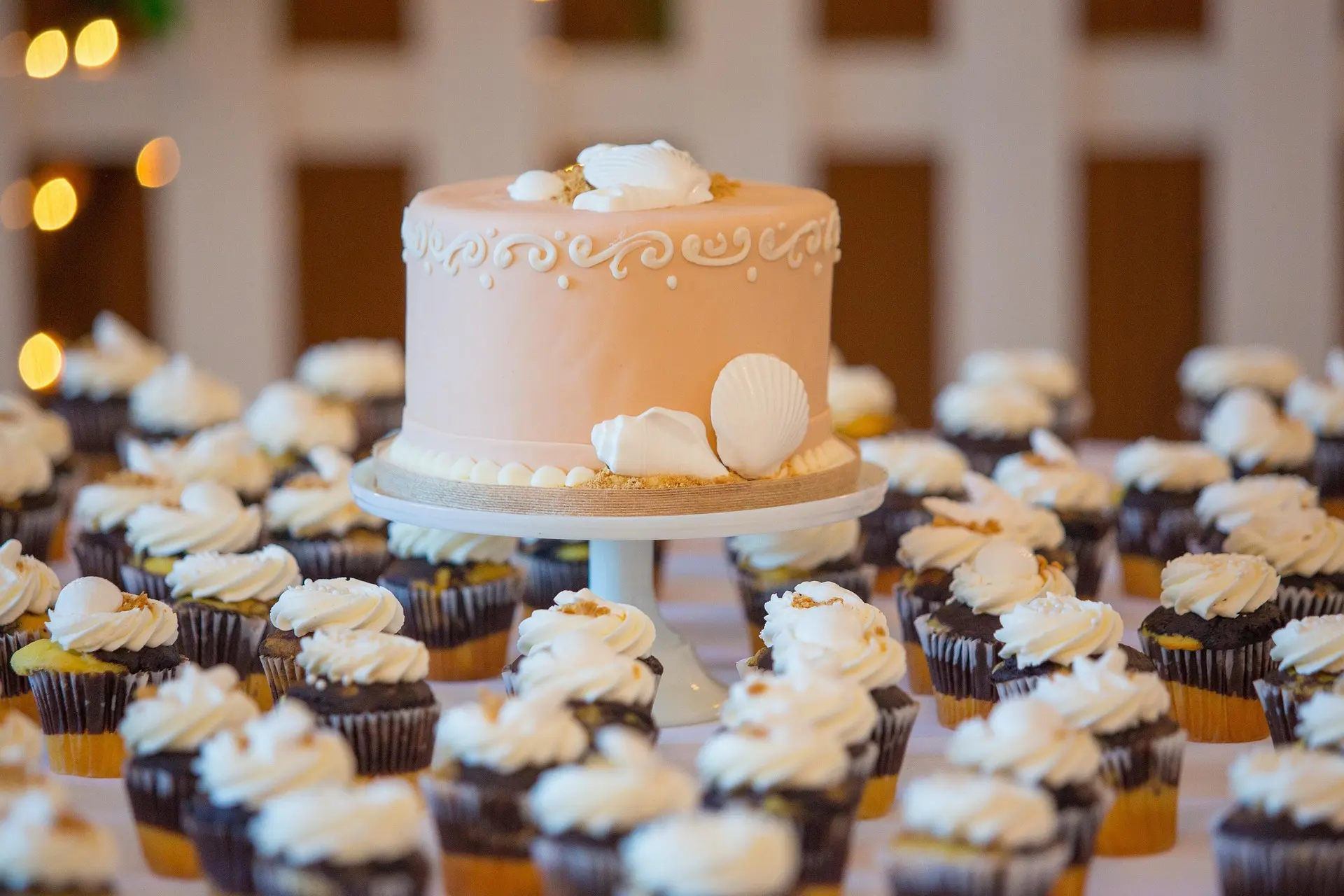 Mini Baking Cups for wedding dessert tables
