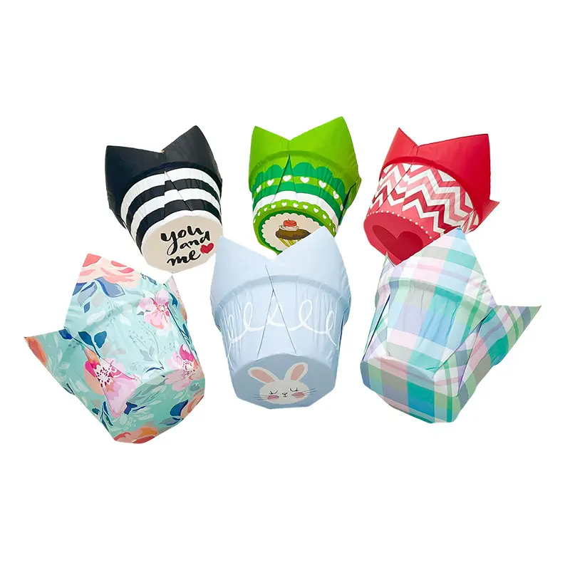 Tulip Cupcake liner-packsources.com