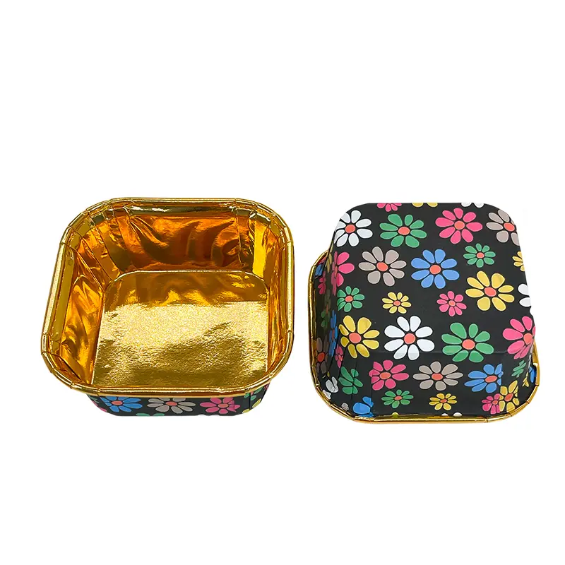 Biodegradable Muffin Baking Cups Square-2