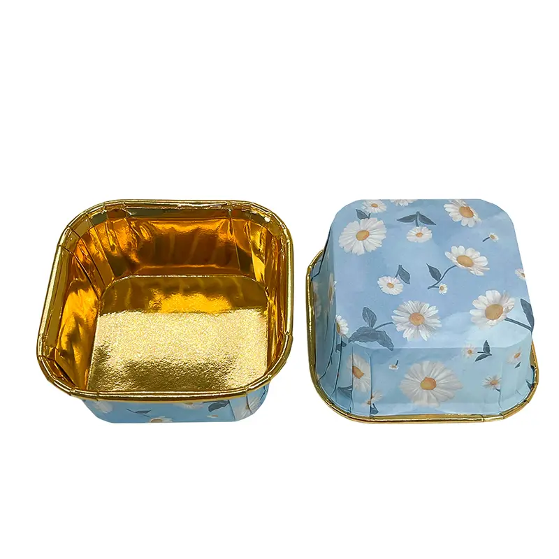 Biodegradable Muffin Baking Cups Square-4