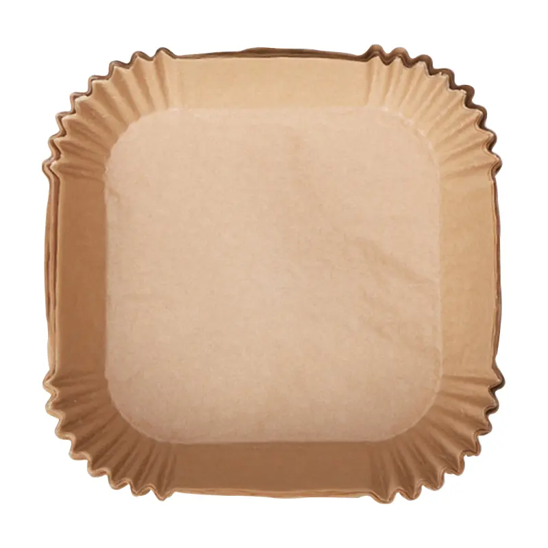 Square Air Fryer Baking Paper Sheet-Kraft-packsources.com